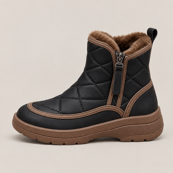 Zorey Boots — Black — side view