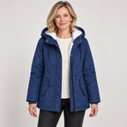 Amina — Navy Blue — front view