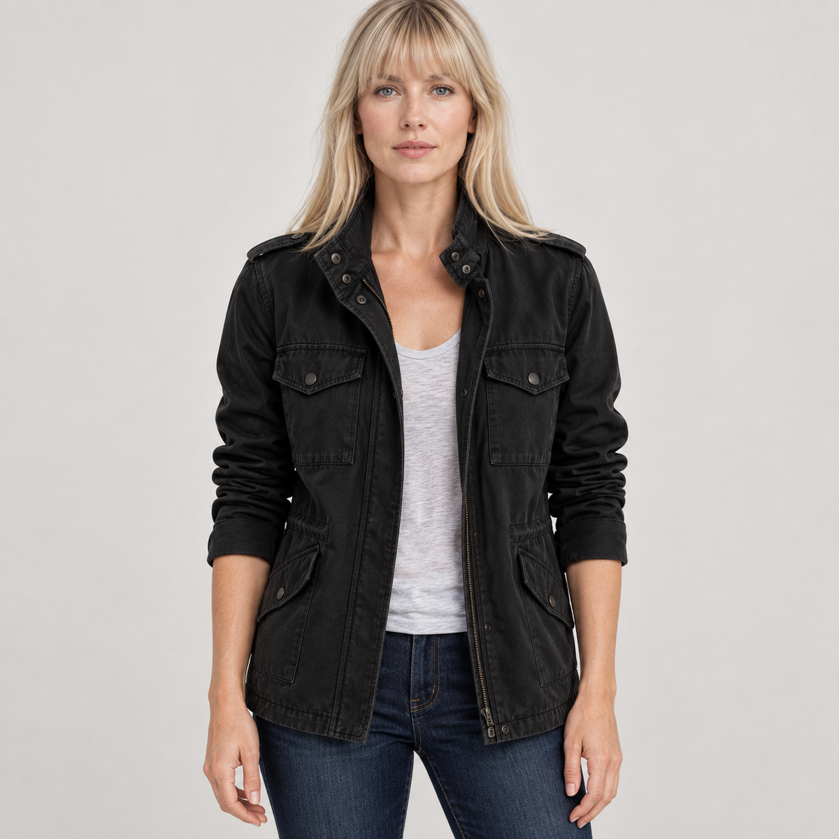 Olga — Black — front view