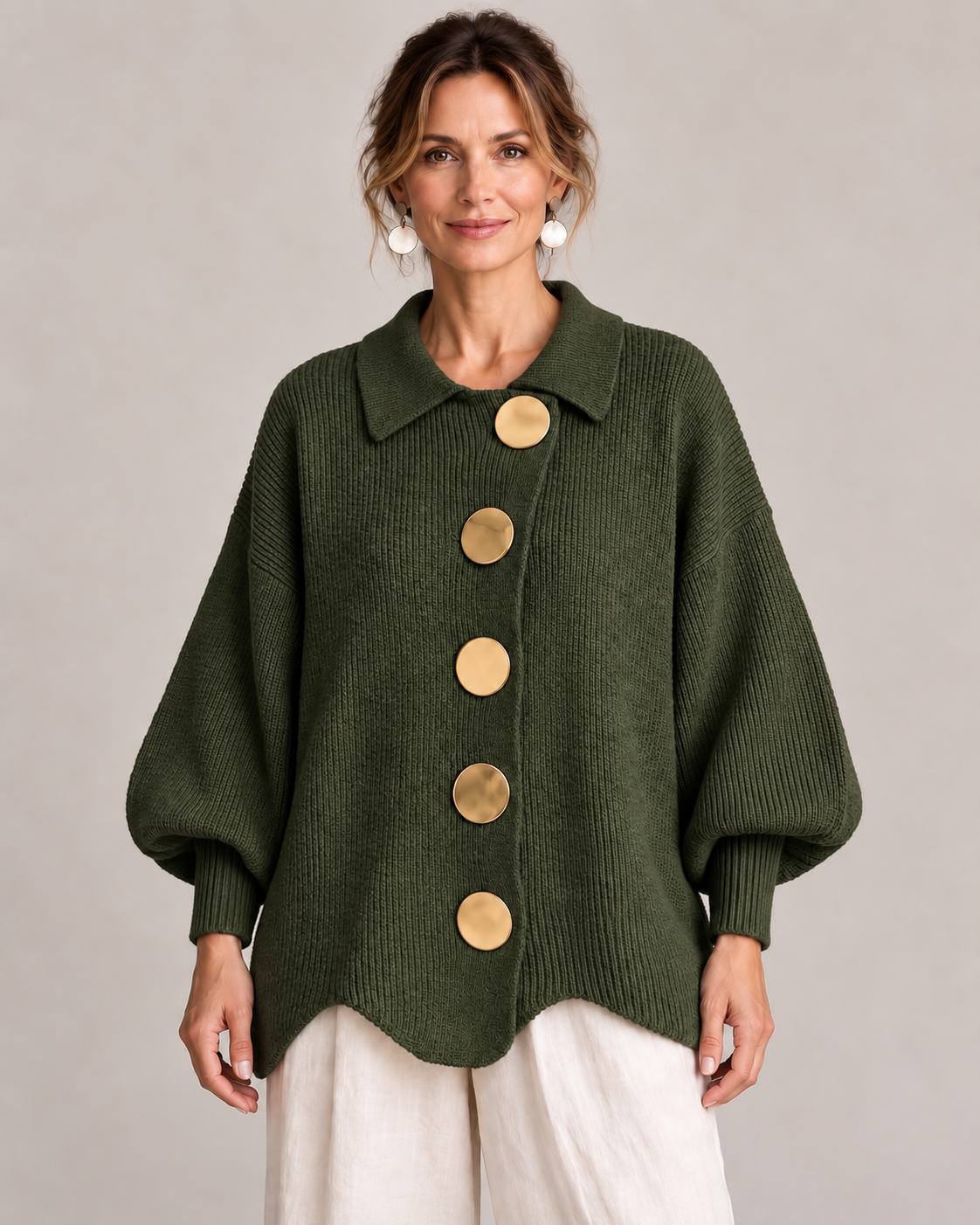 Capucine — Green — front view