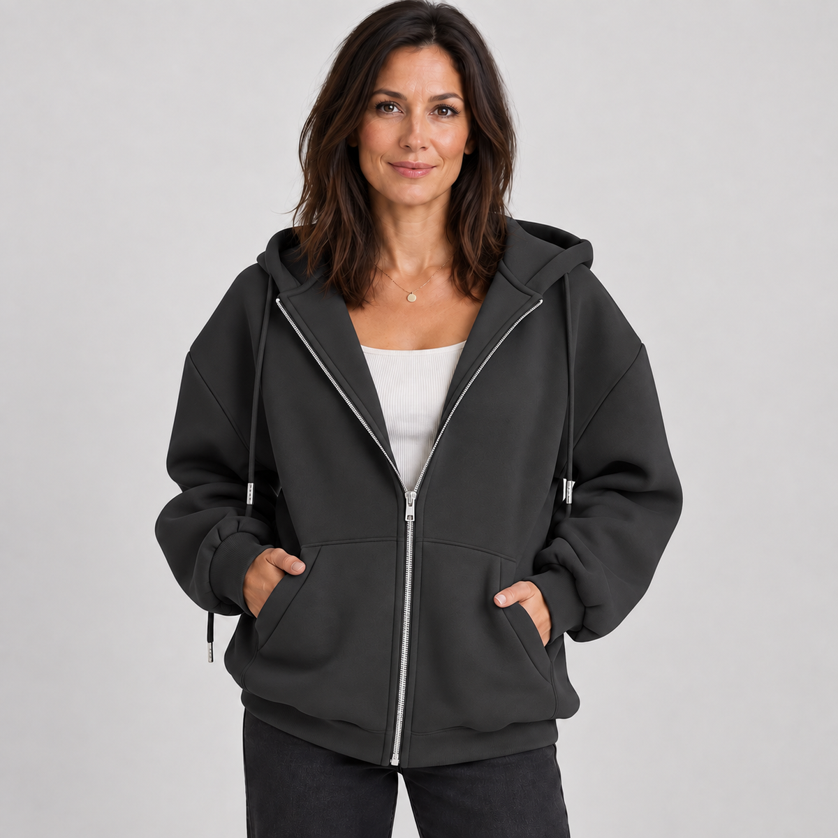 Lilma — Black Gray — front view