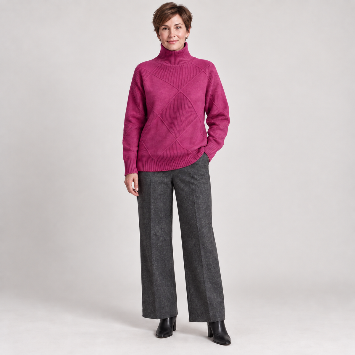 Angela — Violet — front view