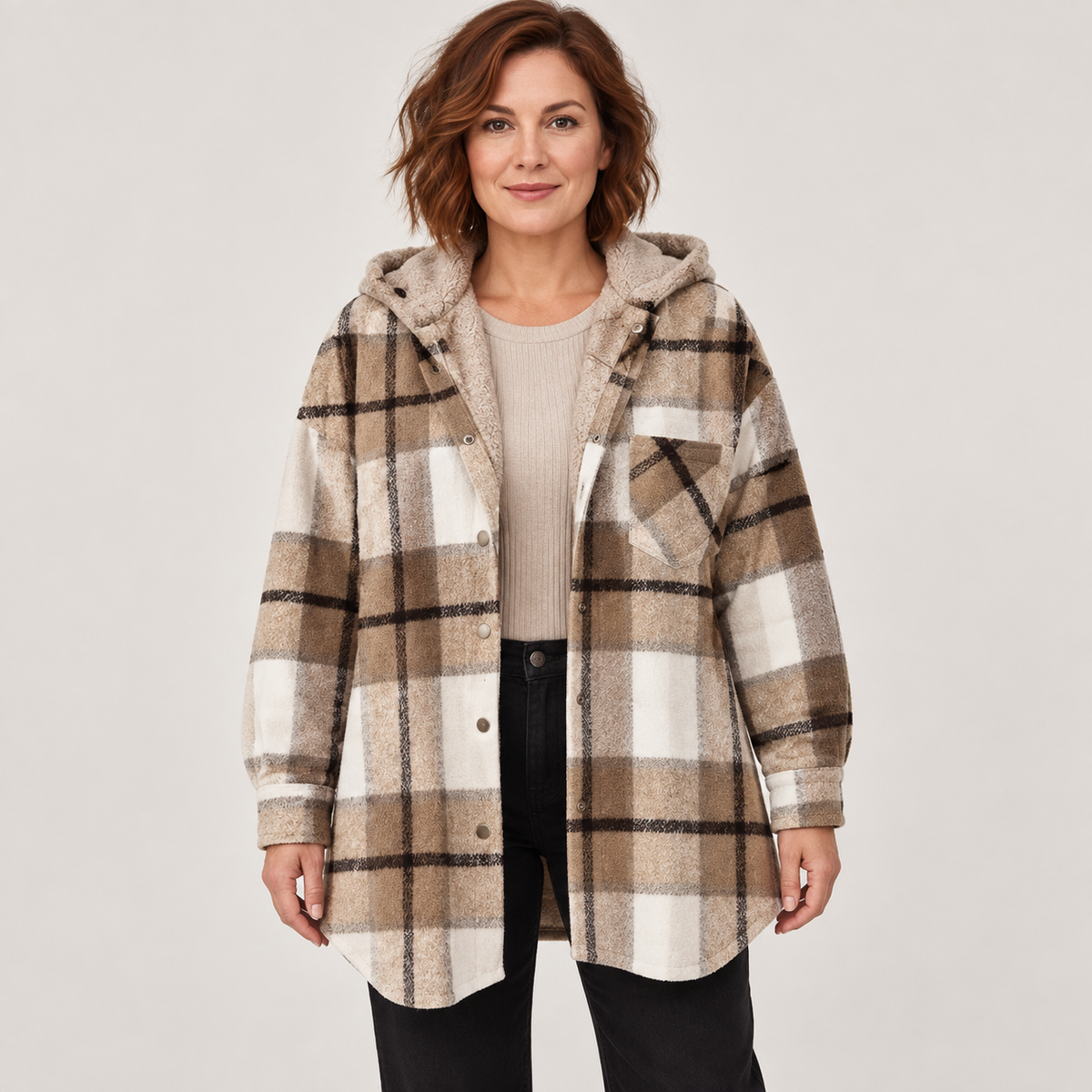 Tallulah — Khaki — front view