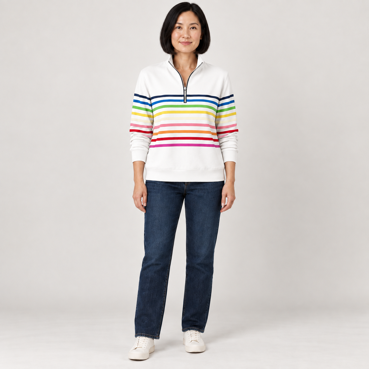 Maggie — White — front view