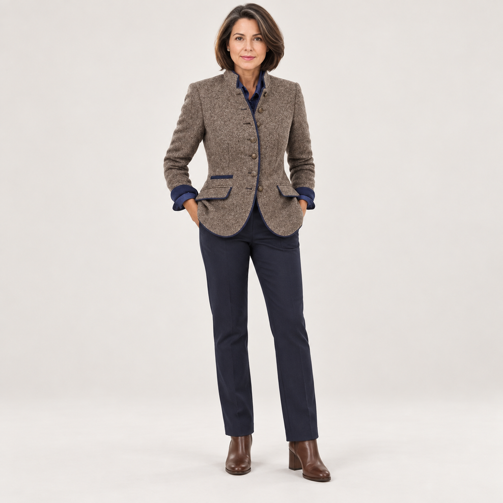 Ascot — Taupe Brown — front view