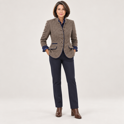 Ascot — Taupe Brown — front view