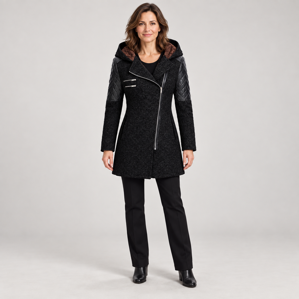 Rosemary — Black (with Velvet Hood) — photo 1