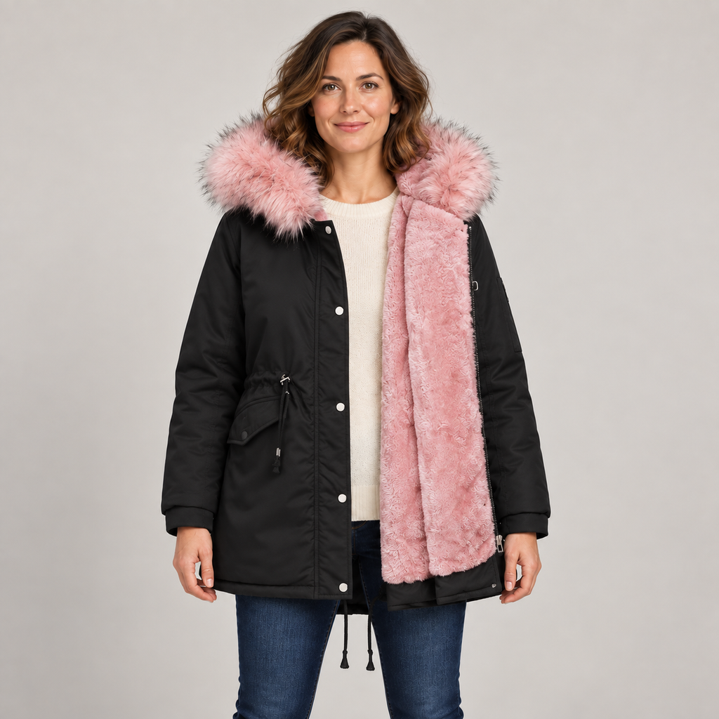 Marina — Black-Pink — front view