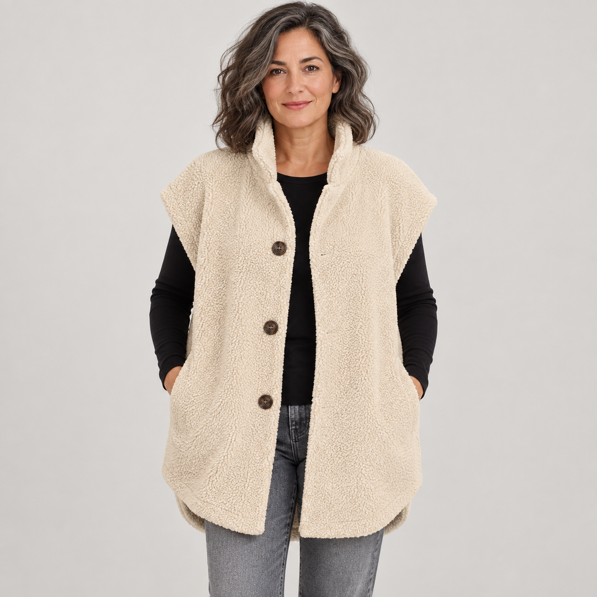 Ranjana — Beige — front view