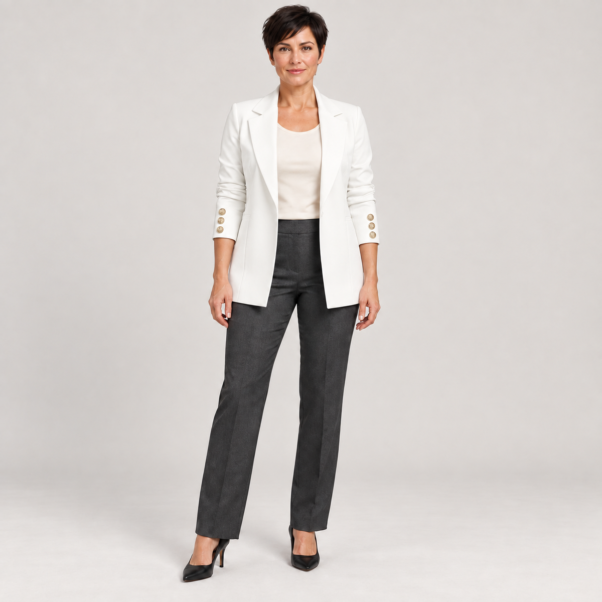 Emma — White — front view