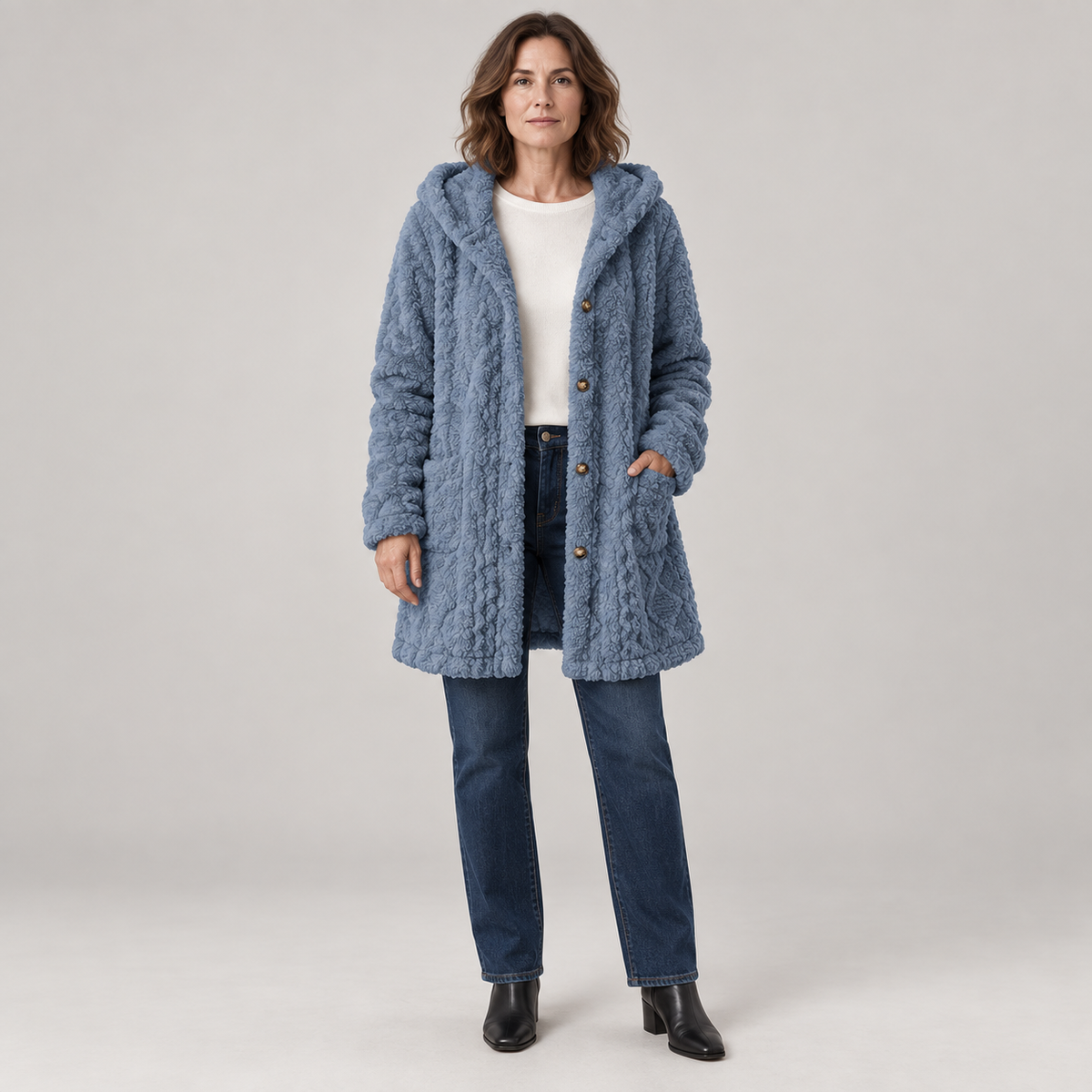 Alice — Gray blue — front view