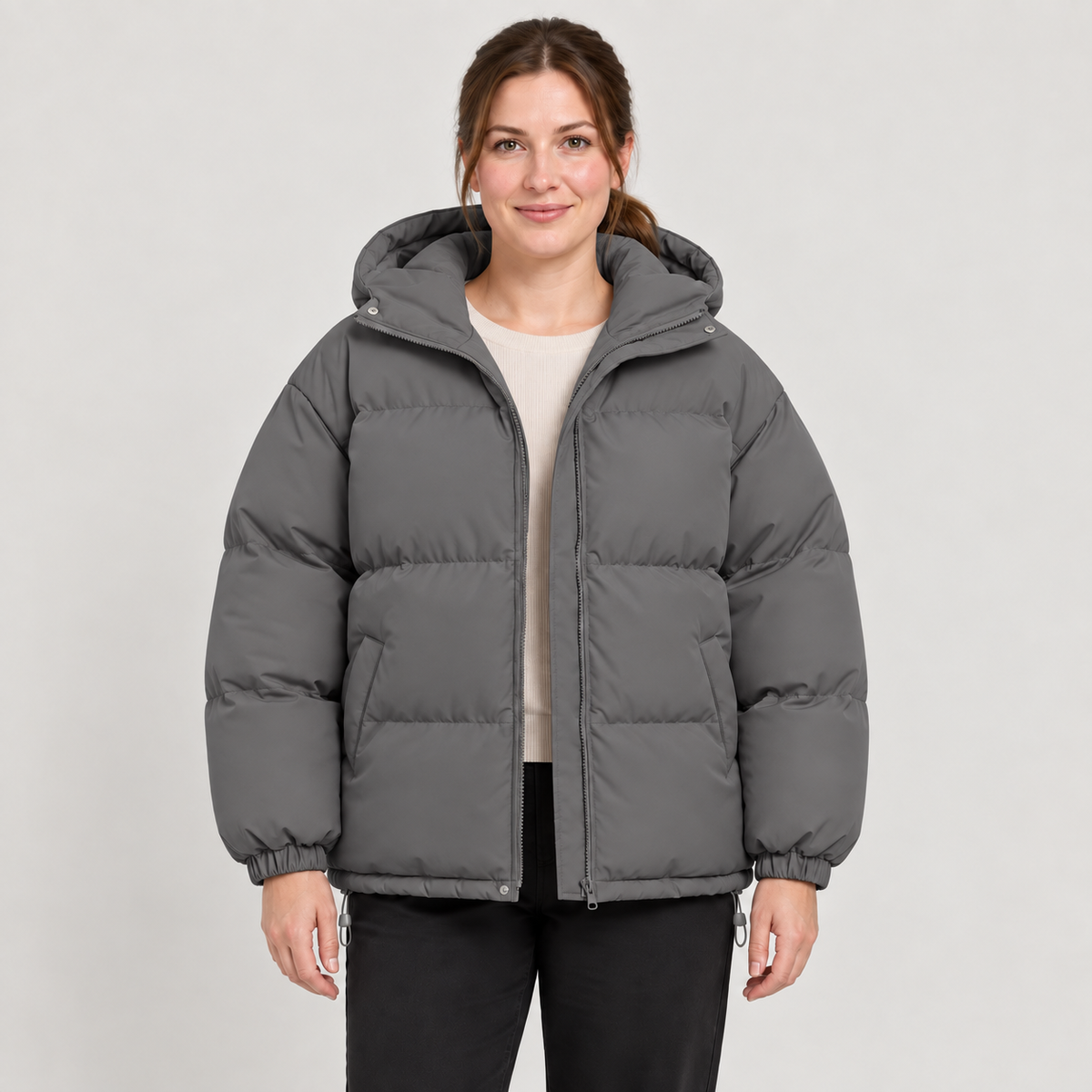 Frosty — Dark Grey — front view