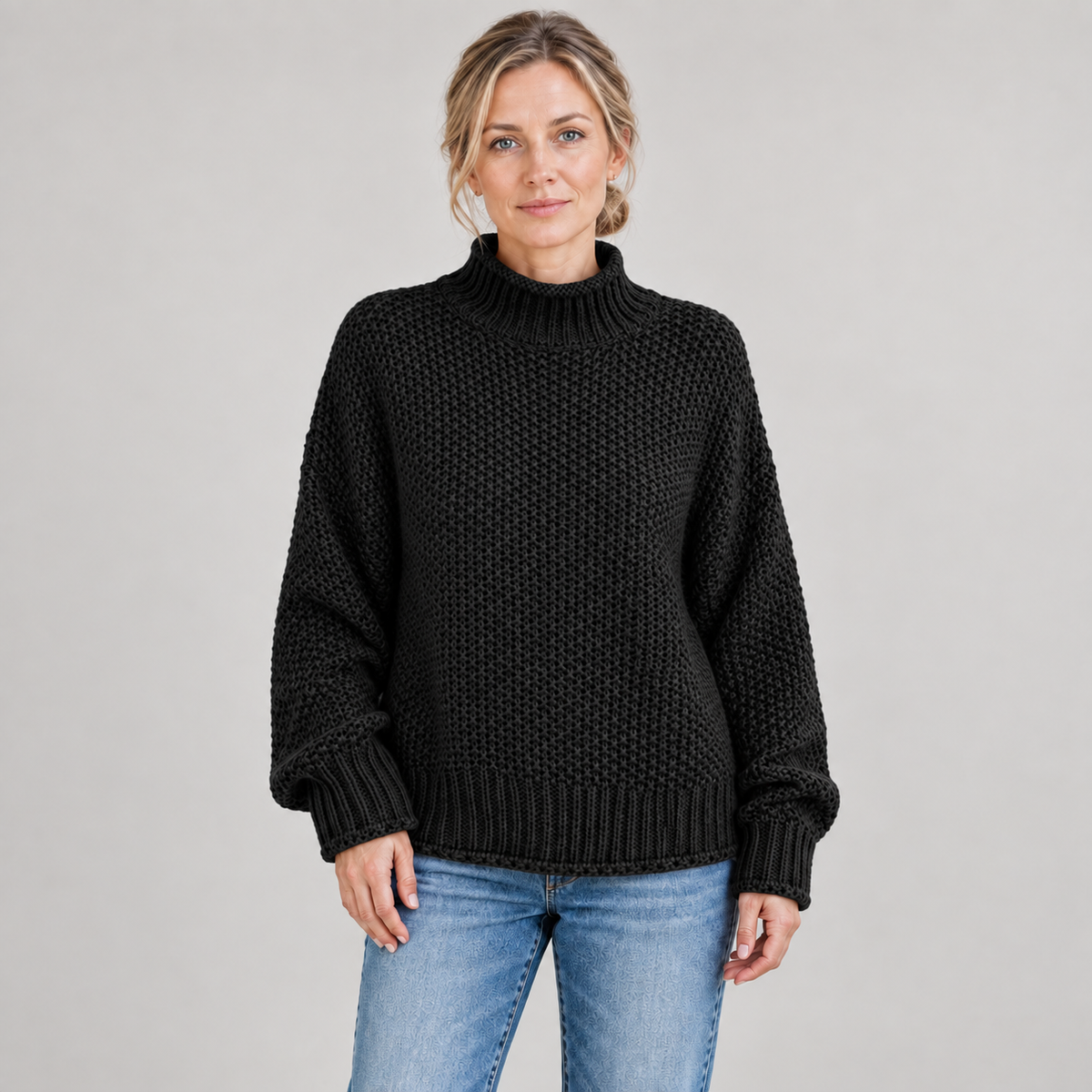 Valerianne — Black — front view