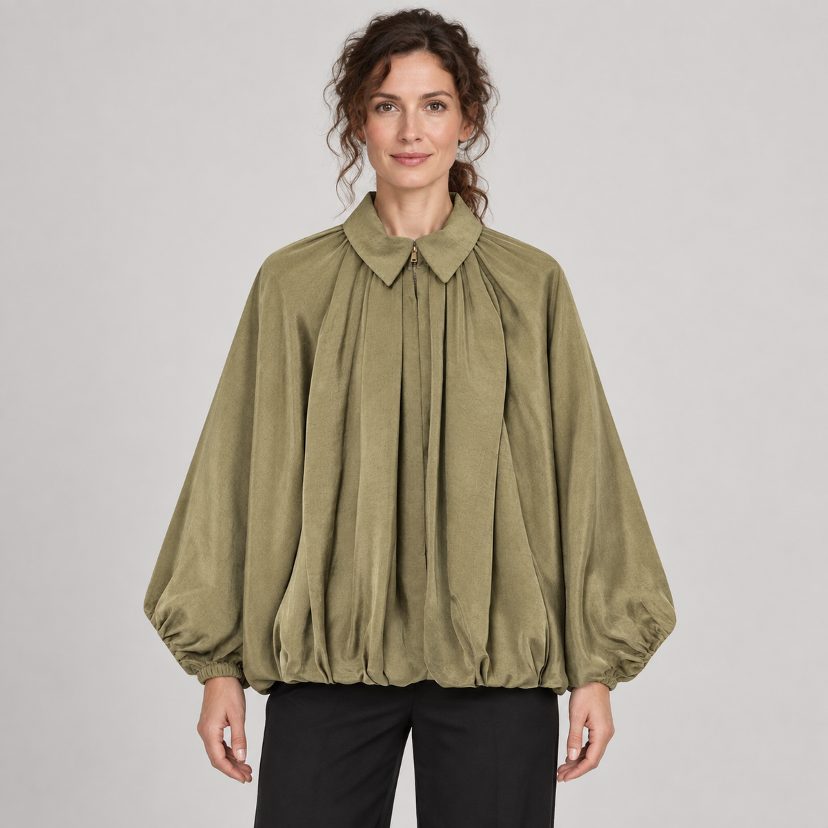 Charlize — Green — front view