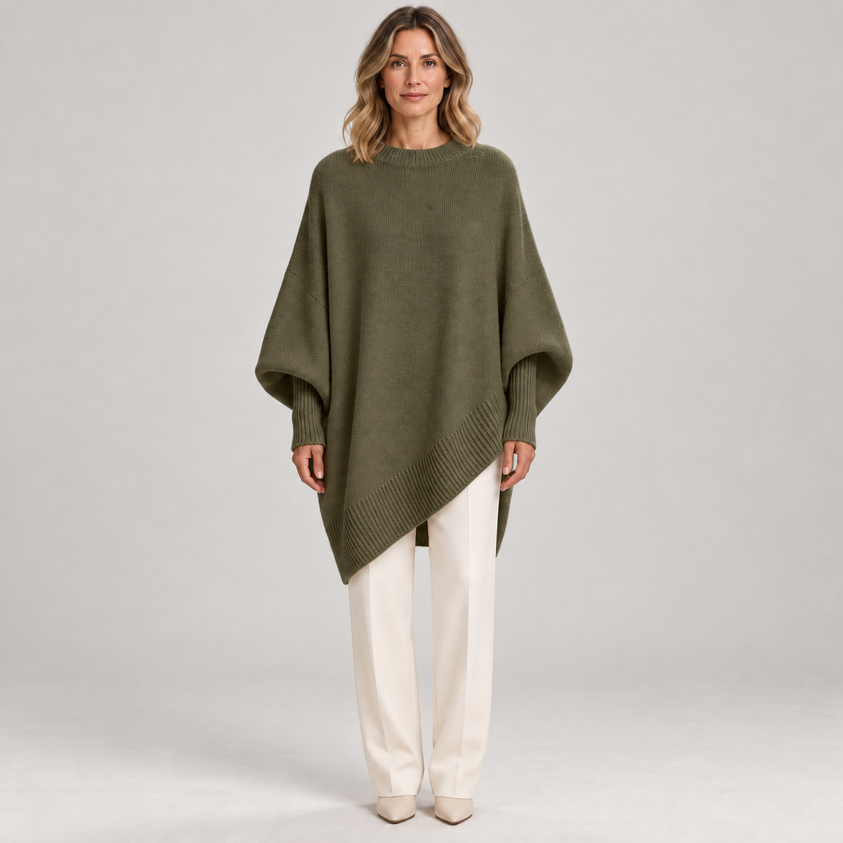 Ela — Olive Green — front view