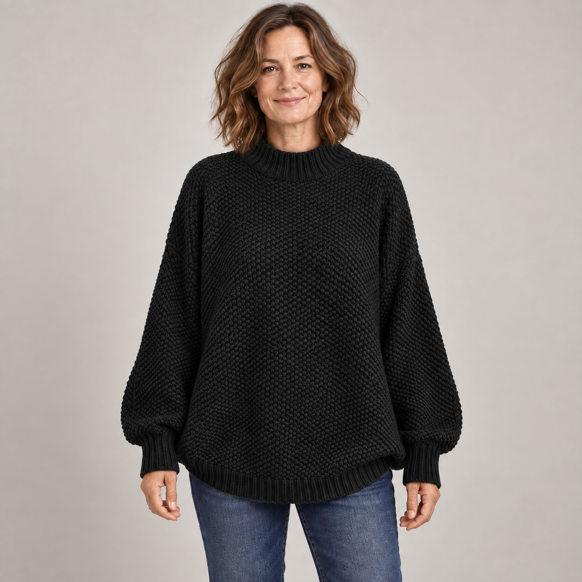 Barbara — Black — front view