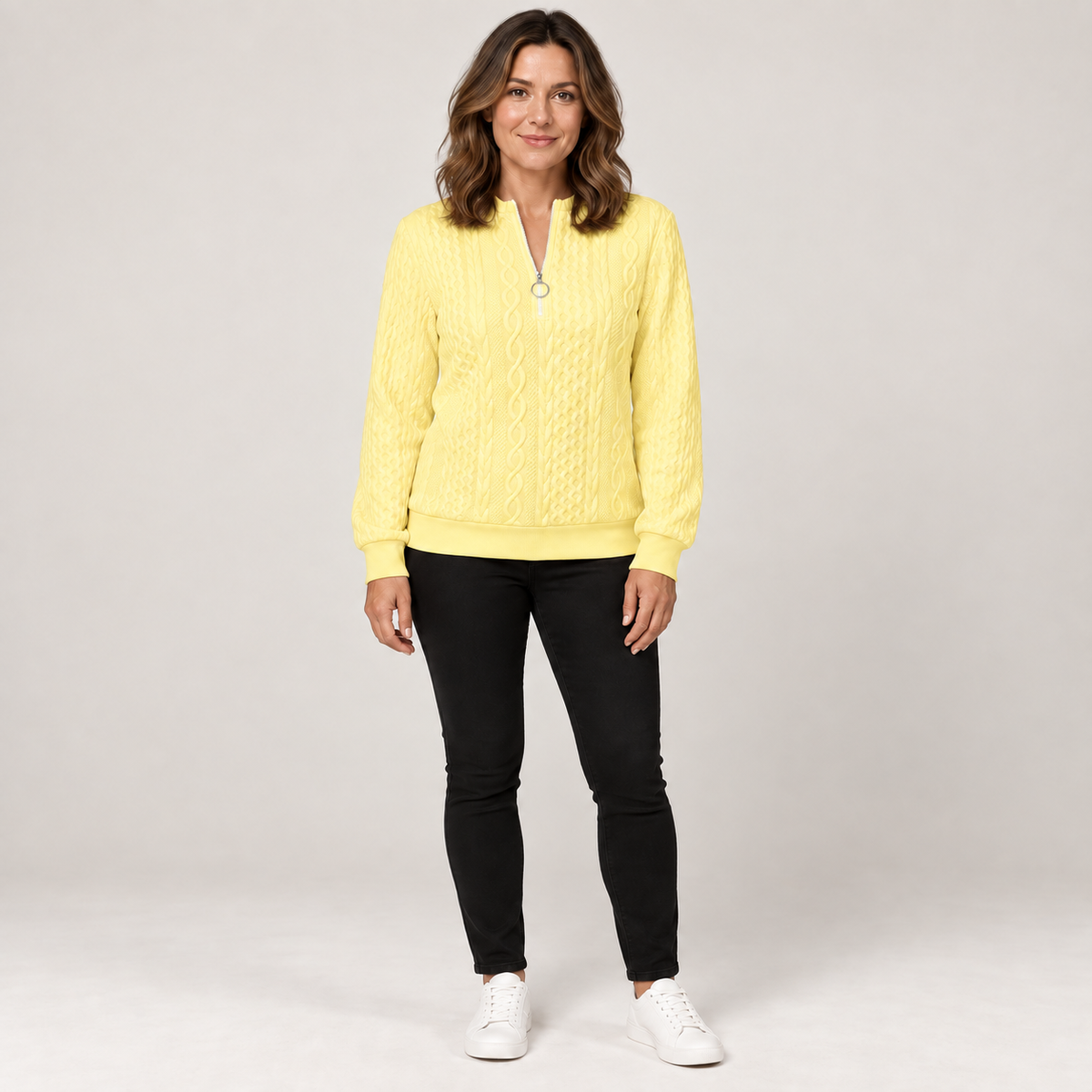 Charlotte — Light Yellow — front view