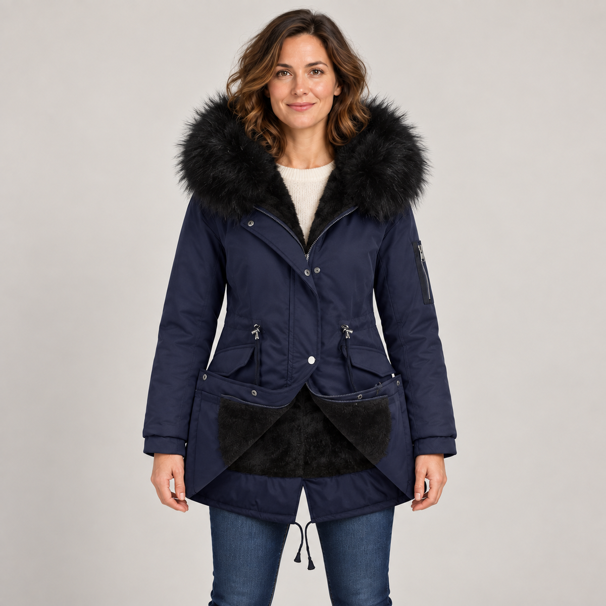 Marina — Navy Blue — front view