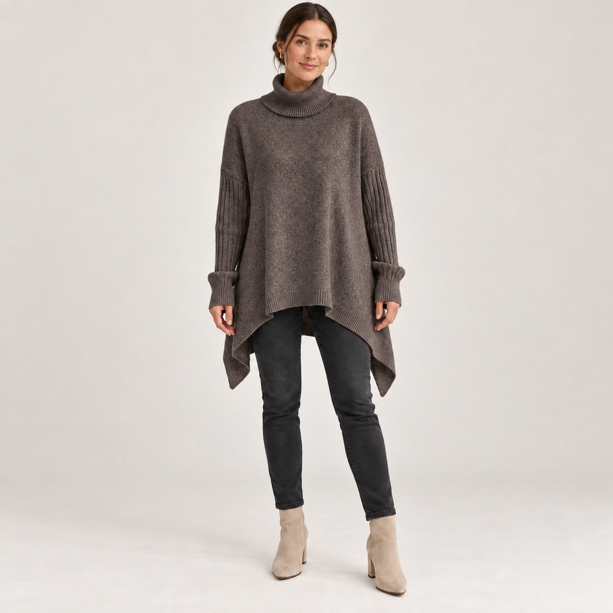 Brigitte — Espresso Brown — front view