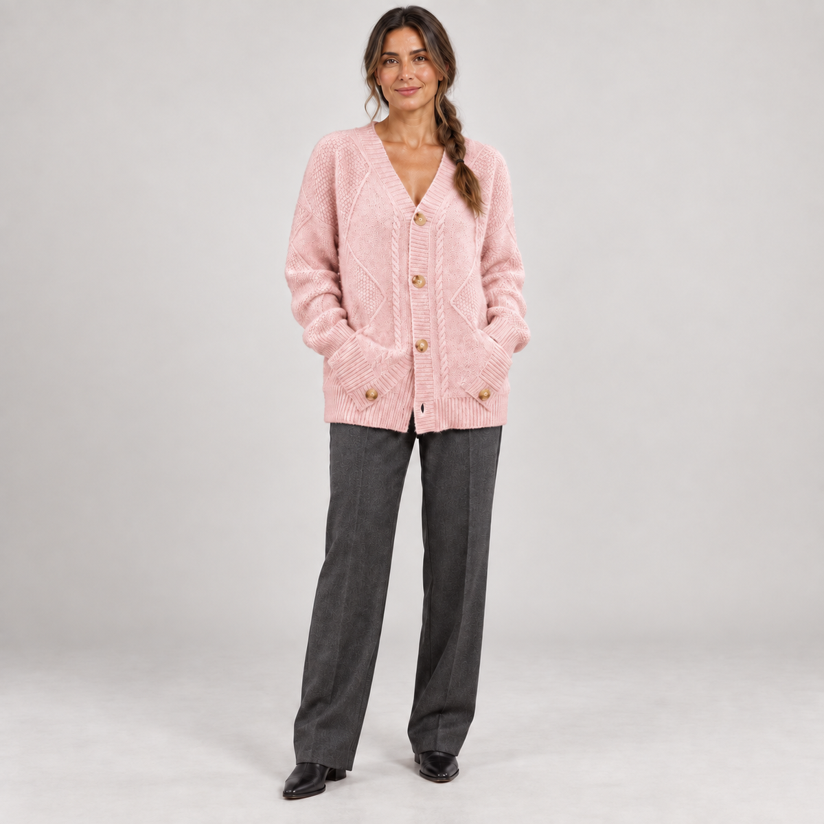 Solenyah — Pink — front view