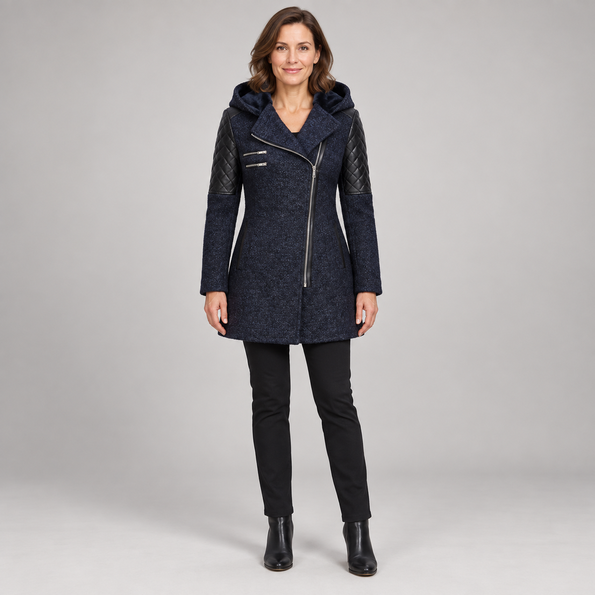Rosemary — Dark Blue (with Velvet Hood) — photo 1