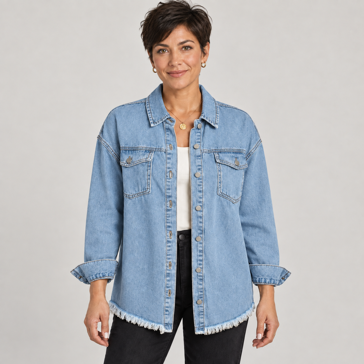 Roxane — Light Blue — front view