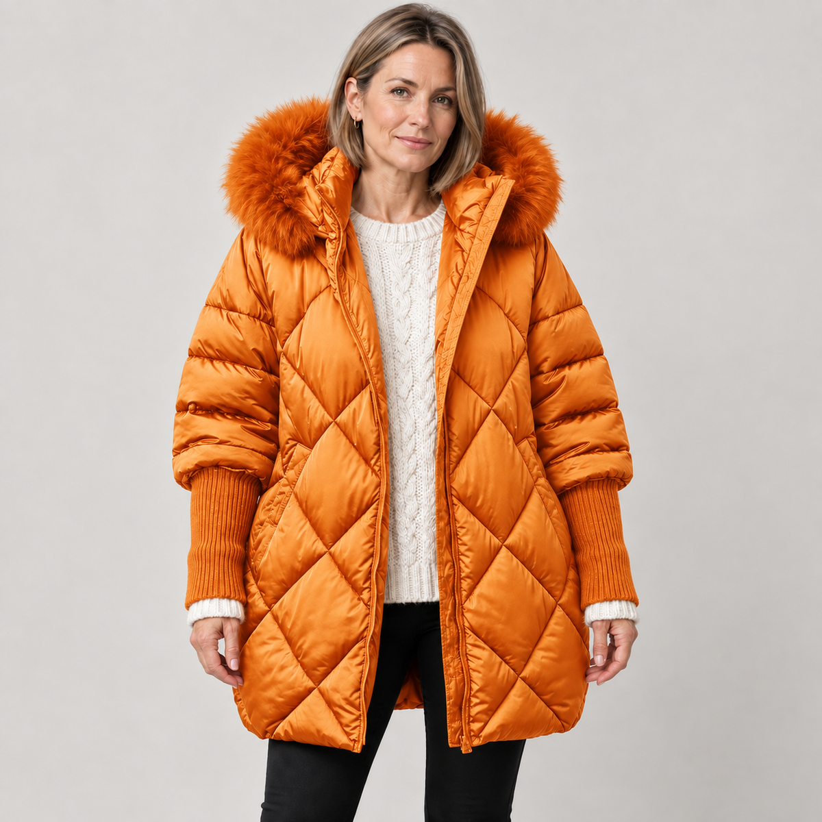Karina — orange — front view