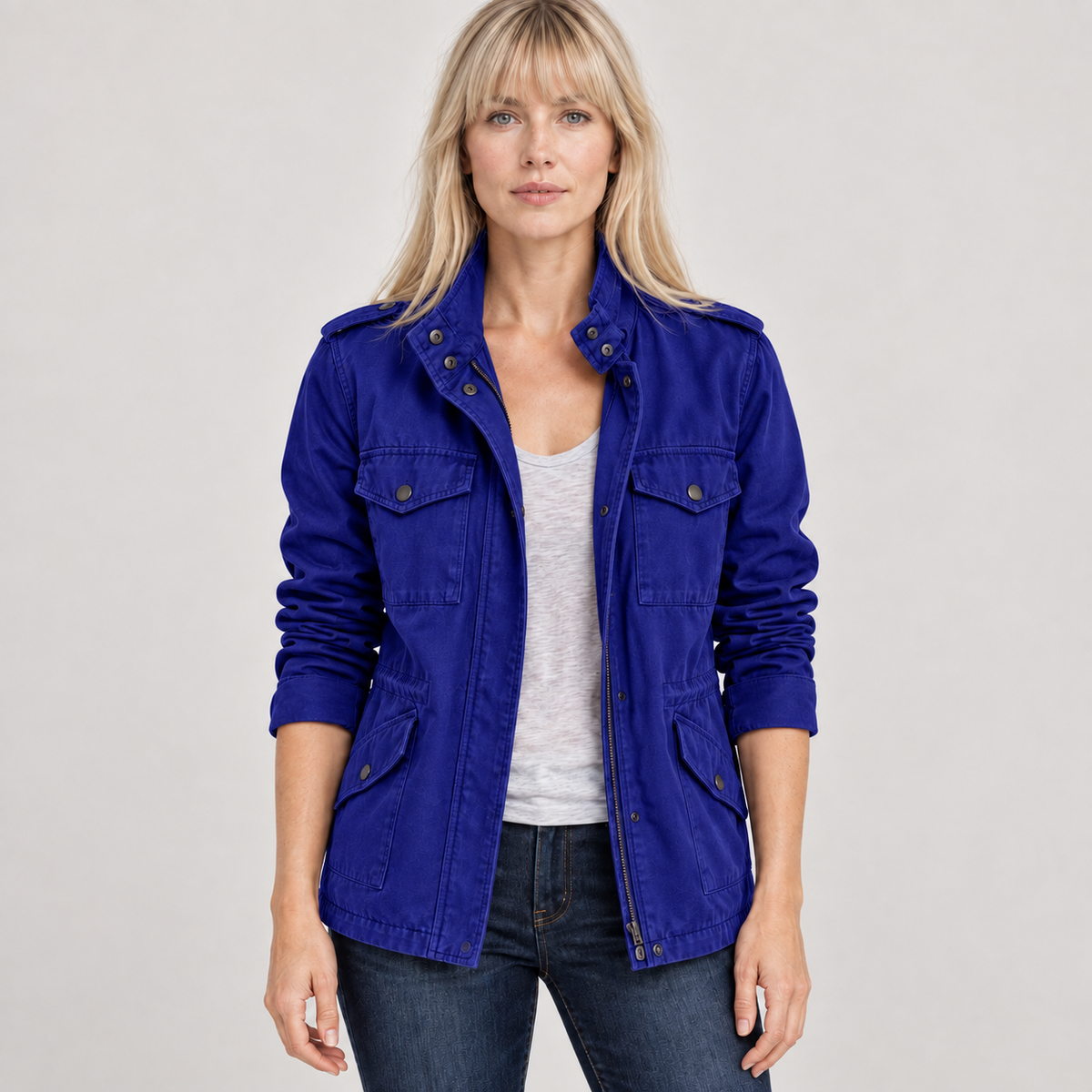 Olga — Royal Blue — front view