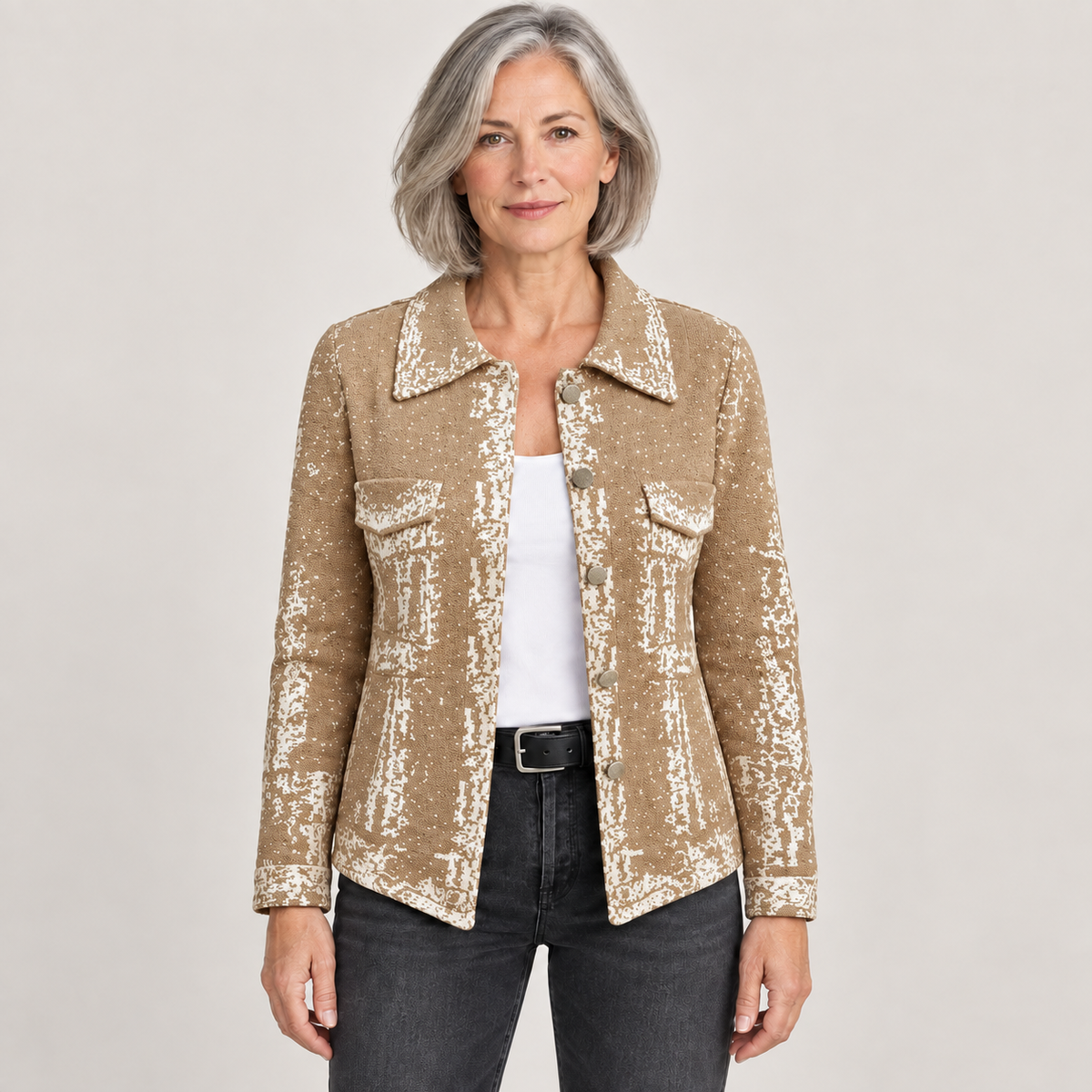 Colette — Khaki — front view