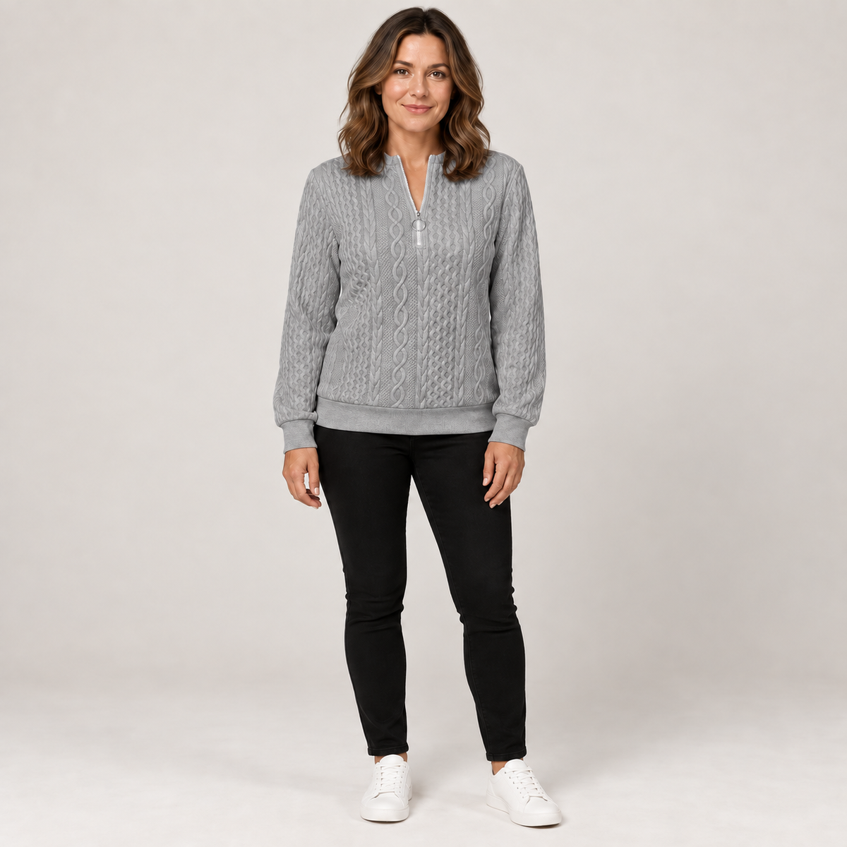 Charlotte — Grey — front view