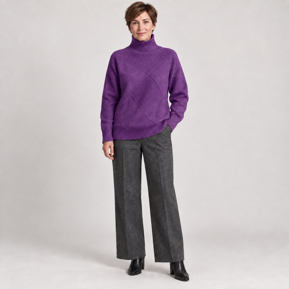 Angela — Purple — front view