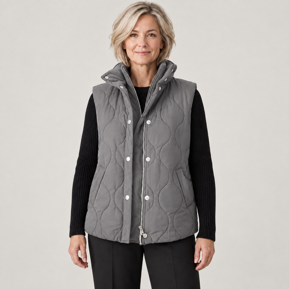 Pammy — Gray — front view