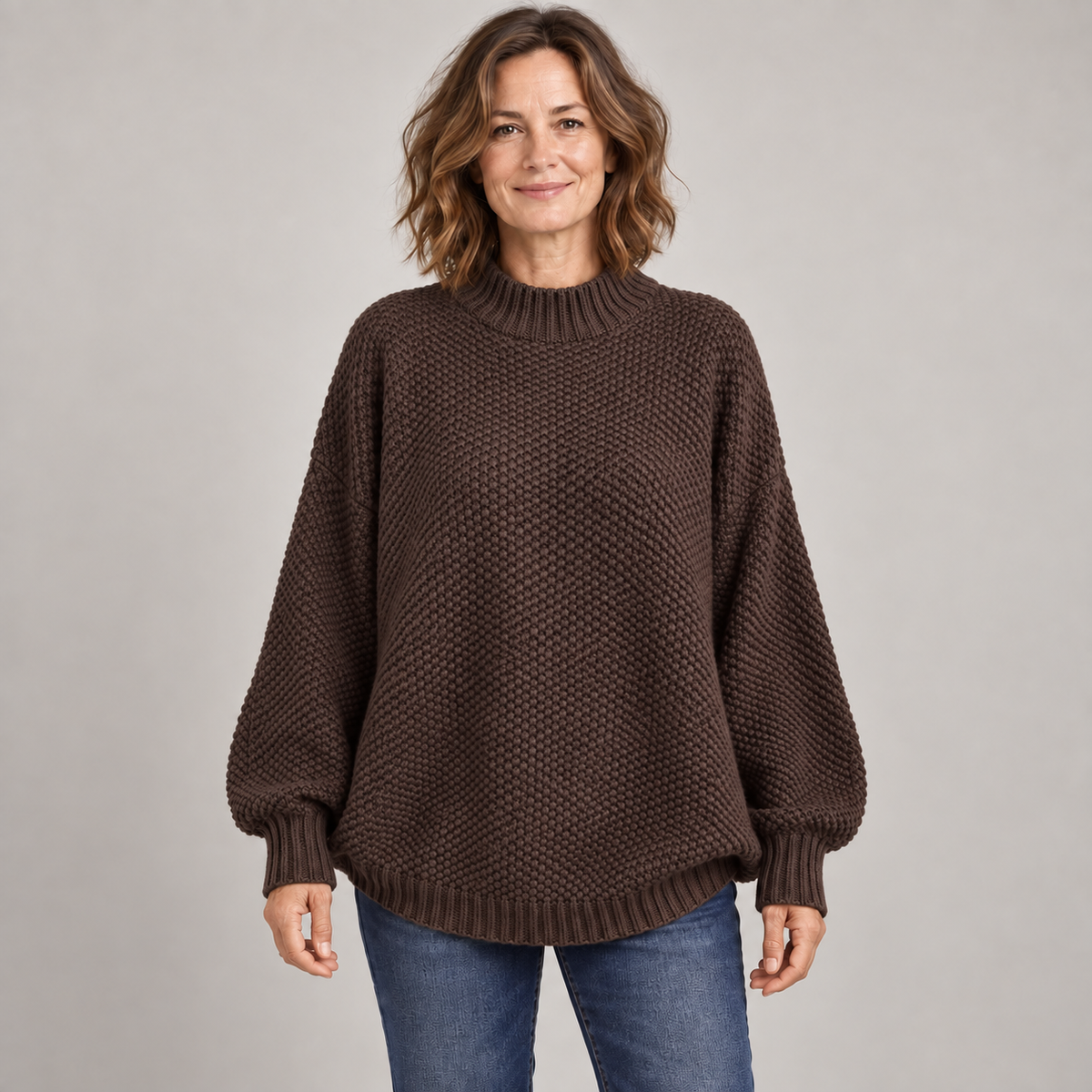 Barbara — Brown — front view