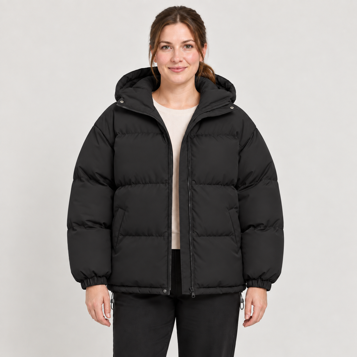 Frosty — Black — front view