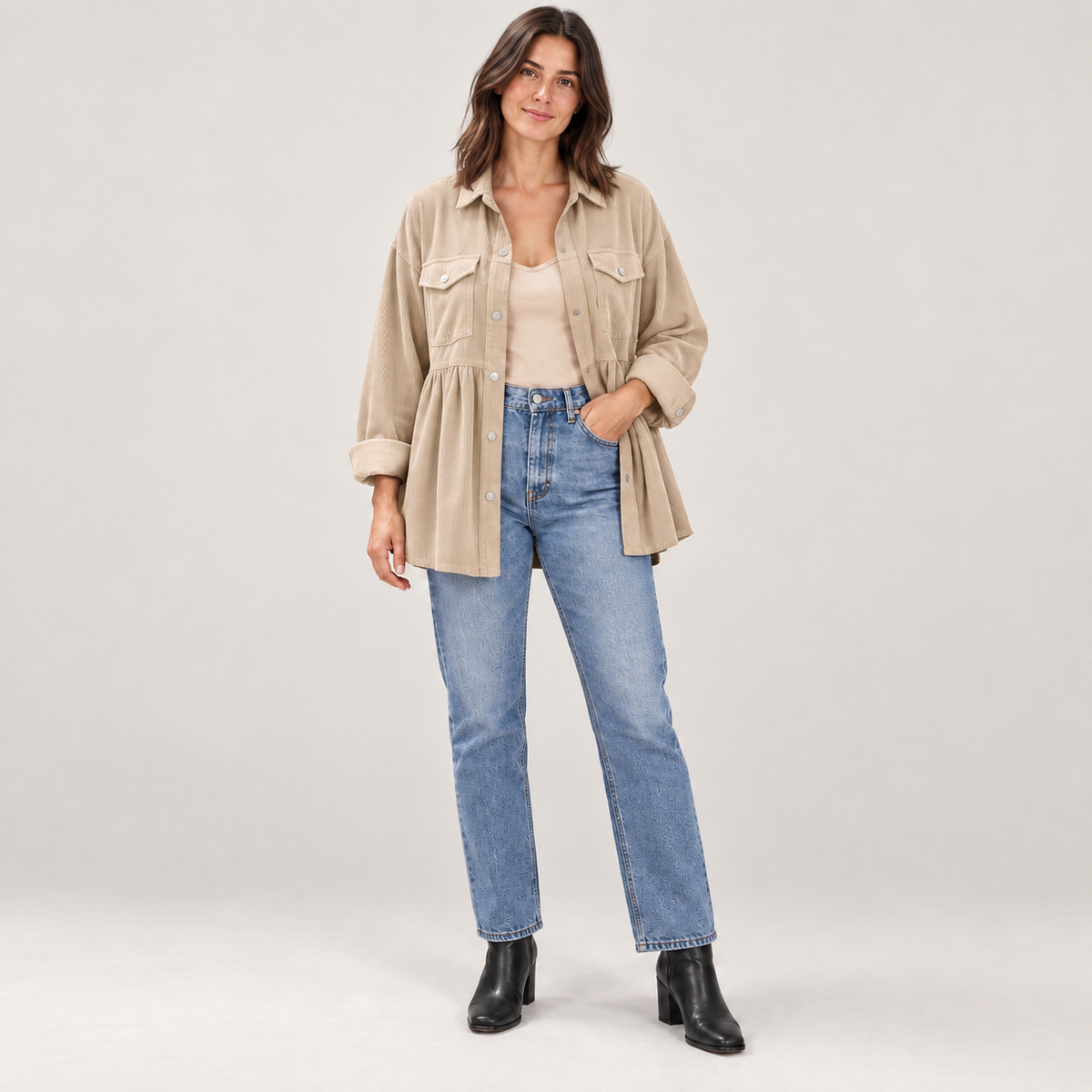 Varo — Khaki — front view
