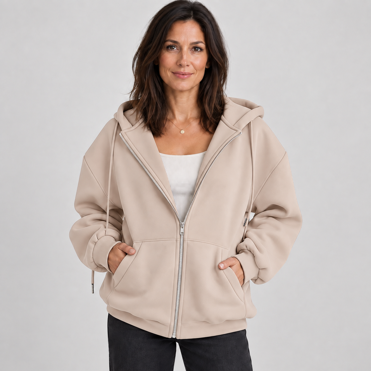Lilma — Khaki — front view