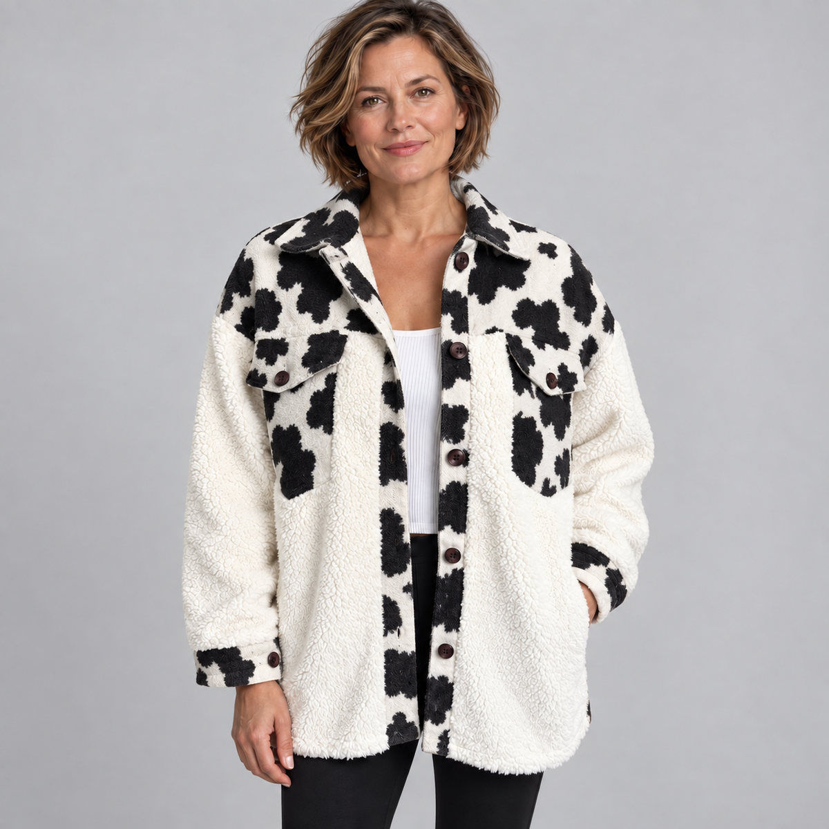 Sunnie — Cow Print — photo 1