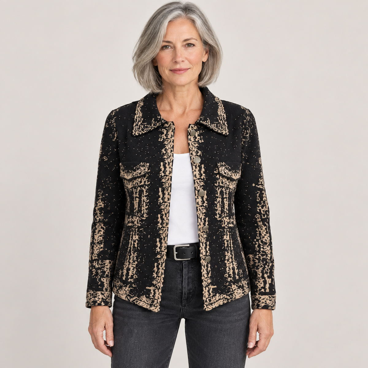 Colette — Black — front view