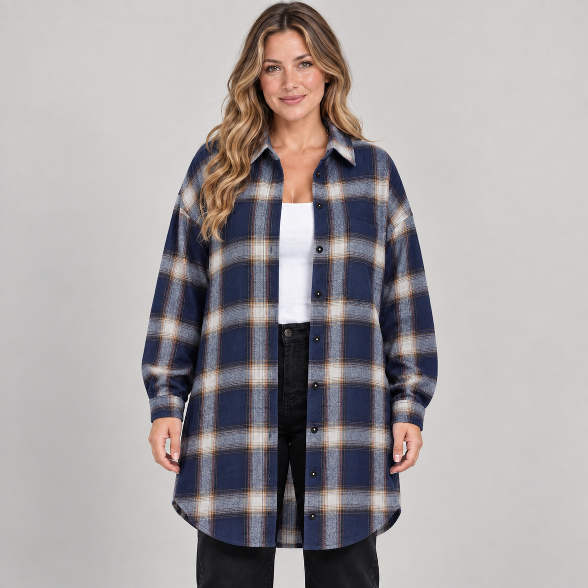 Cina — Gray Blue — front view