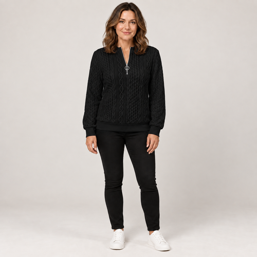 Charlotte — Black — front view
