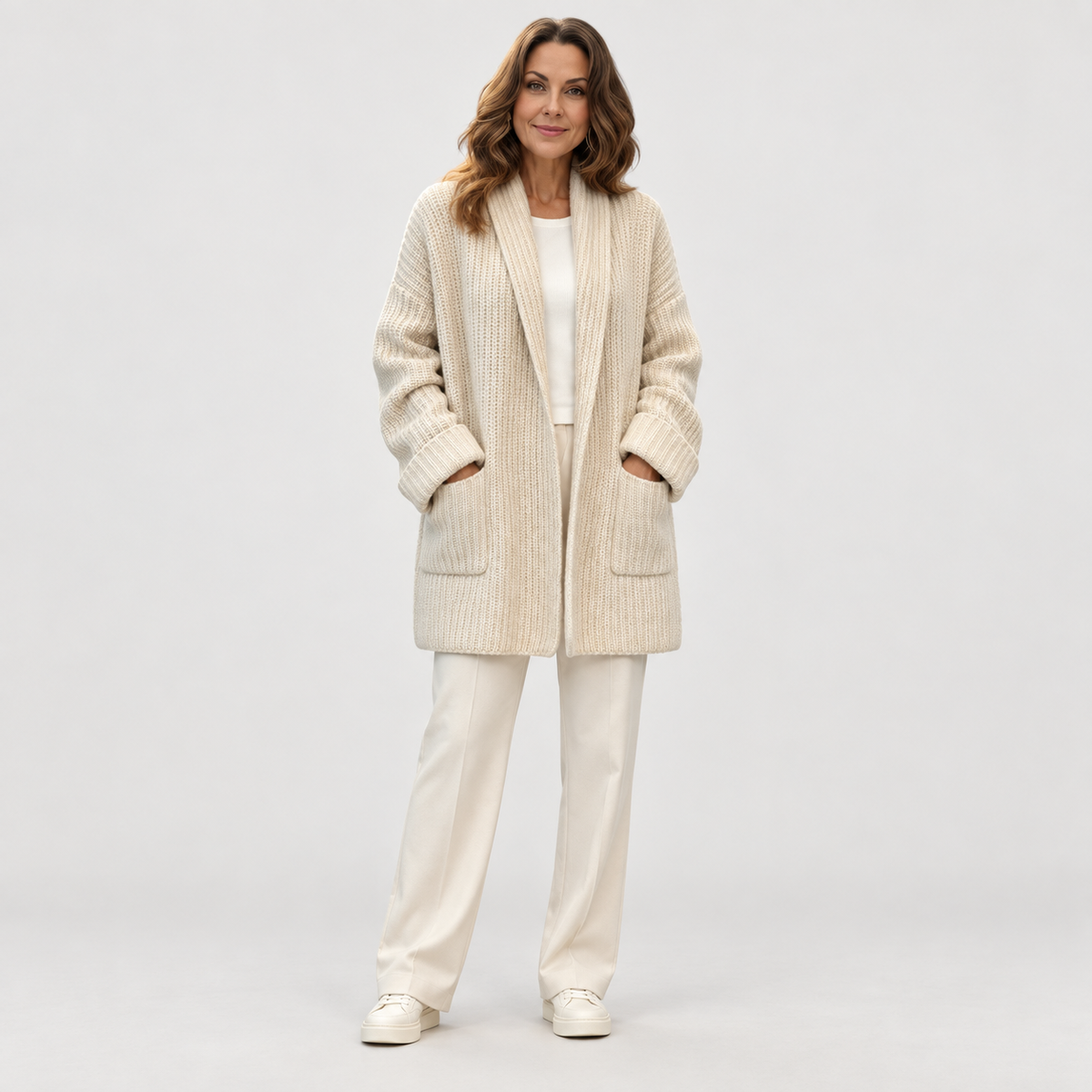 Saryphina — Beige — front view