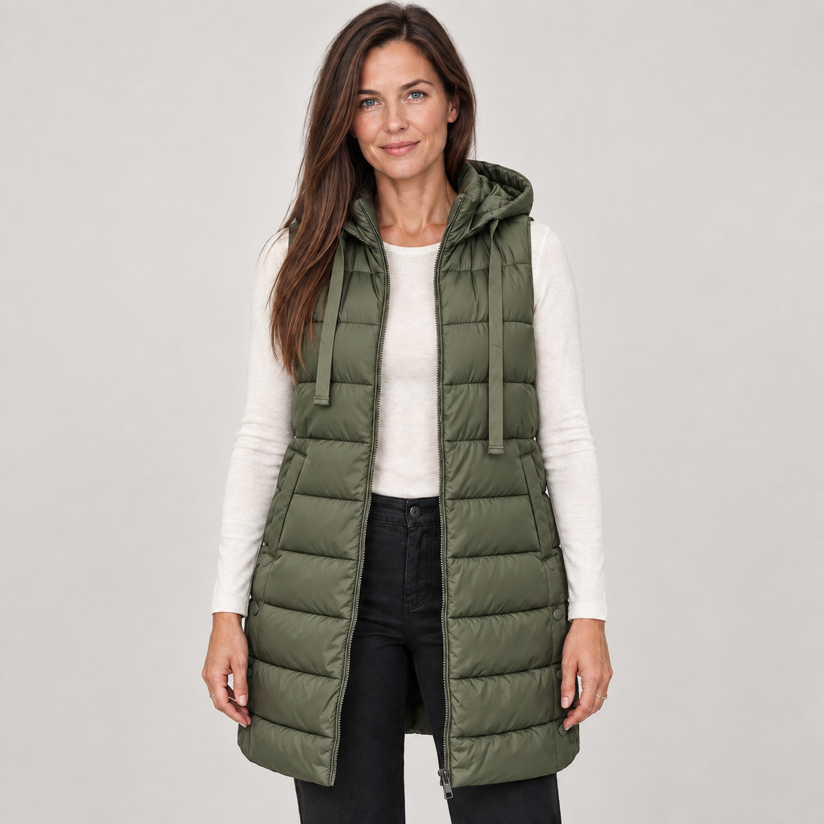 Rain — Army Green — front view