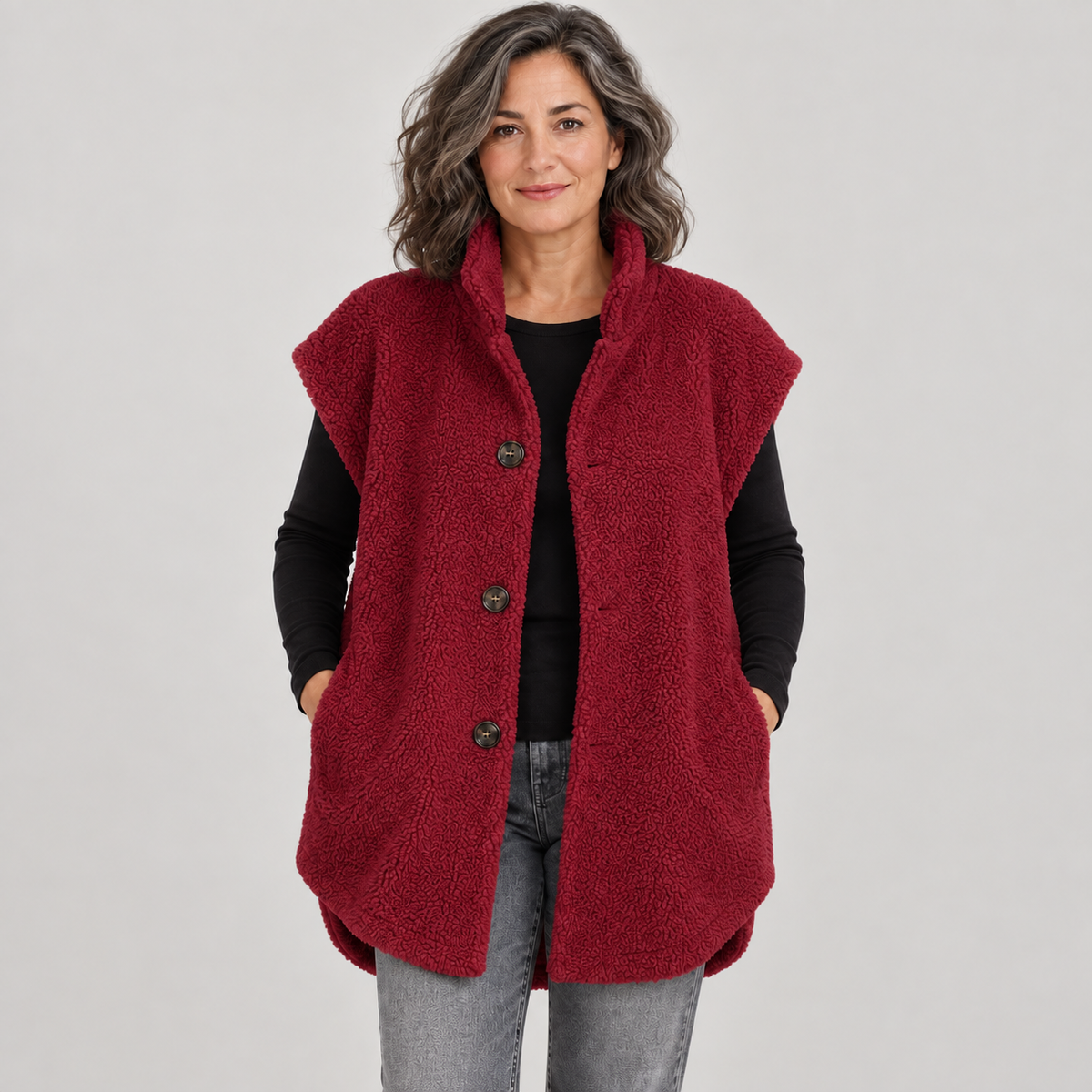 Ranjana — Claret — front view