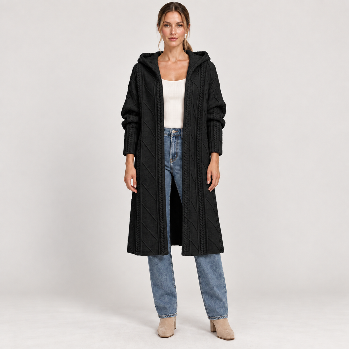 Calystria — Black — front view