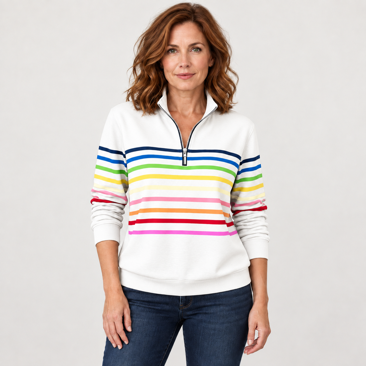 Megan — White — front view