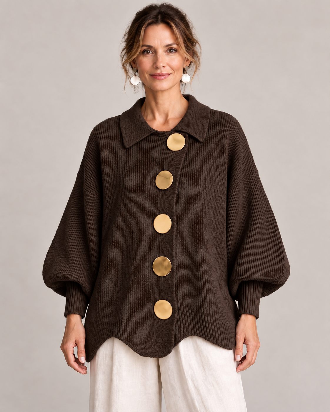 Capucine — Brown — front view