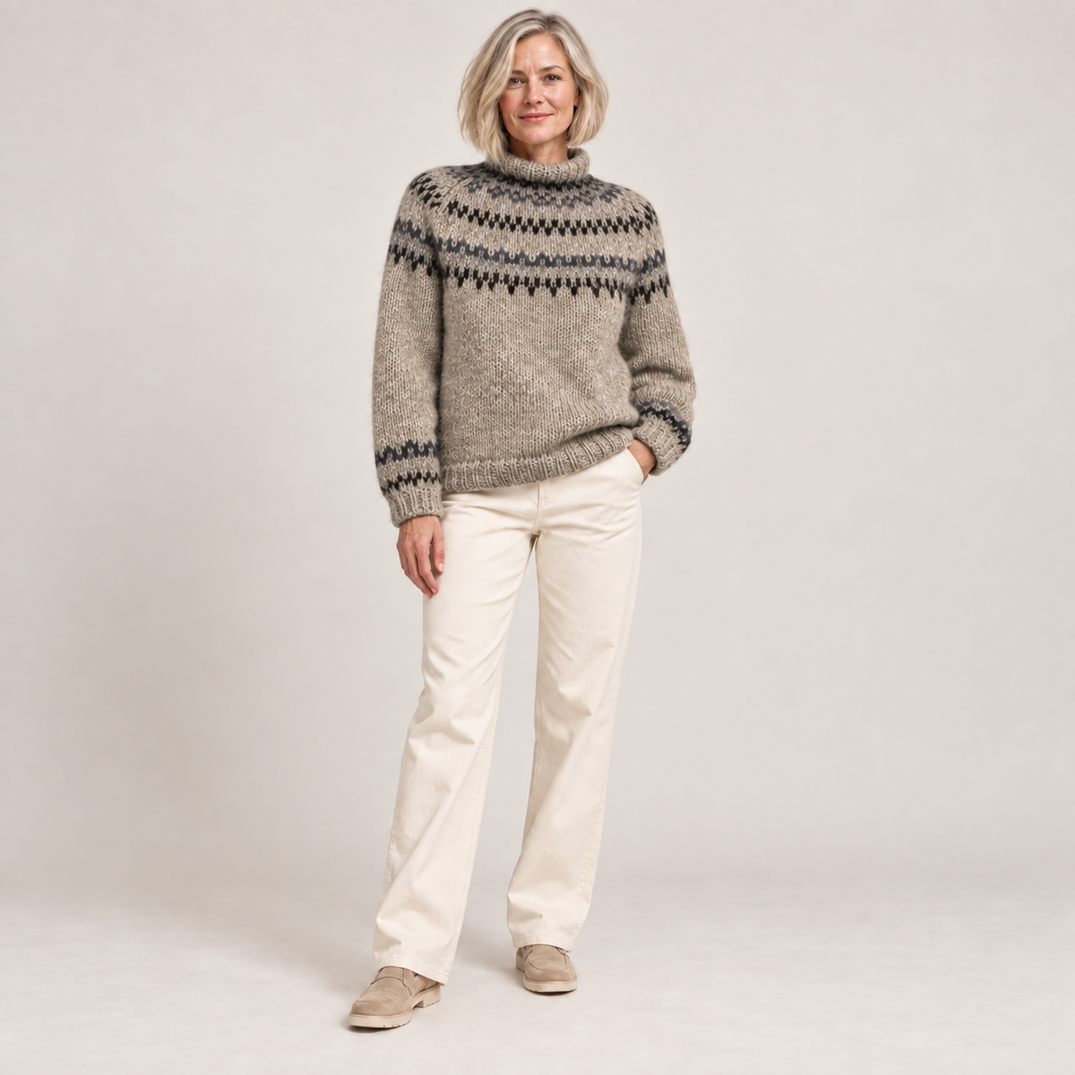 Corinthya — Gray — front view