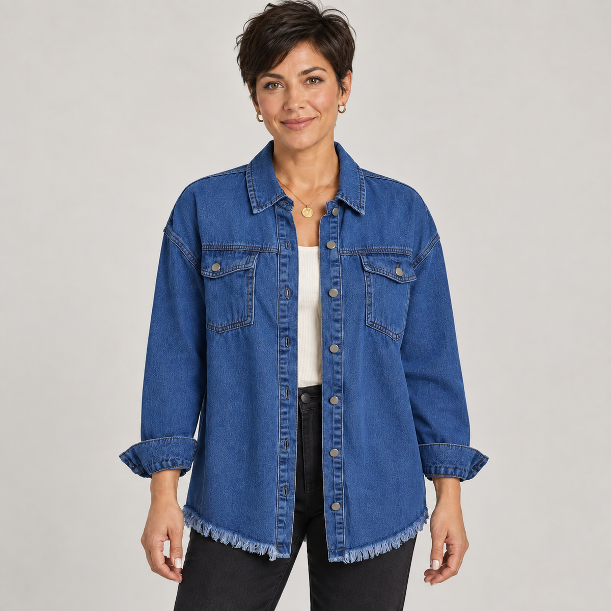 Roxane — Dark Blue — front view