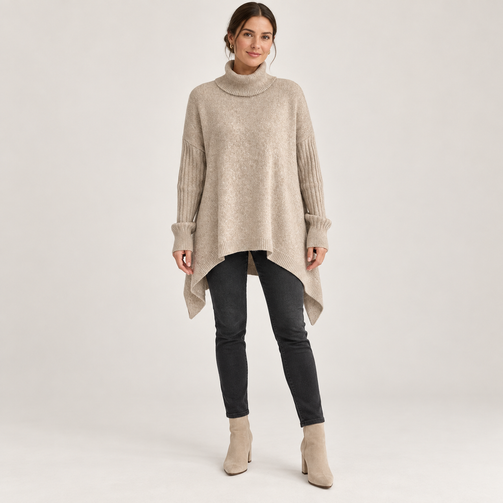Brigitte — Desert Khaki — front view