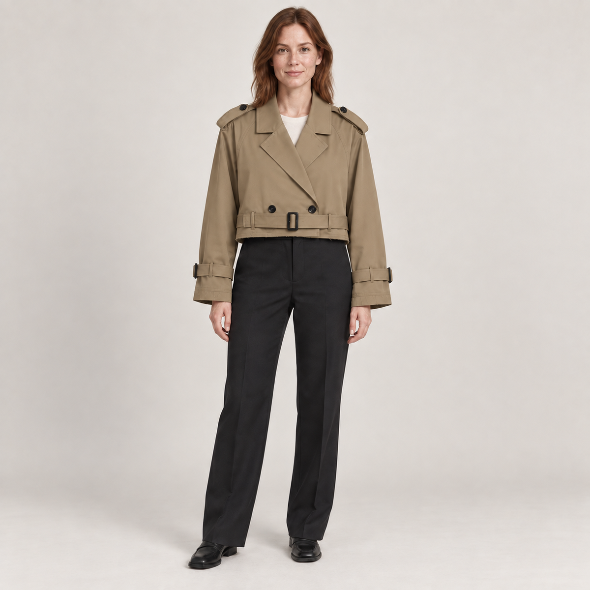 Geesje — Dark Brown — front view